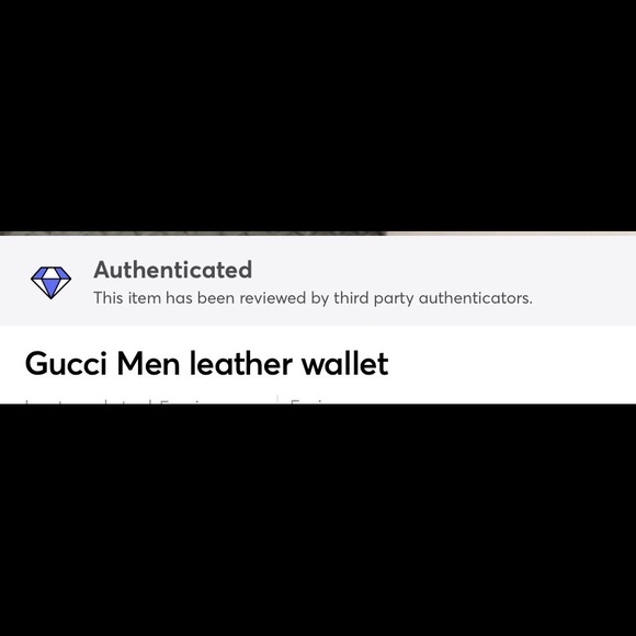 ❌SOLD ❌ Authentic Gucci Leather Wallet - Picture 8 of 8